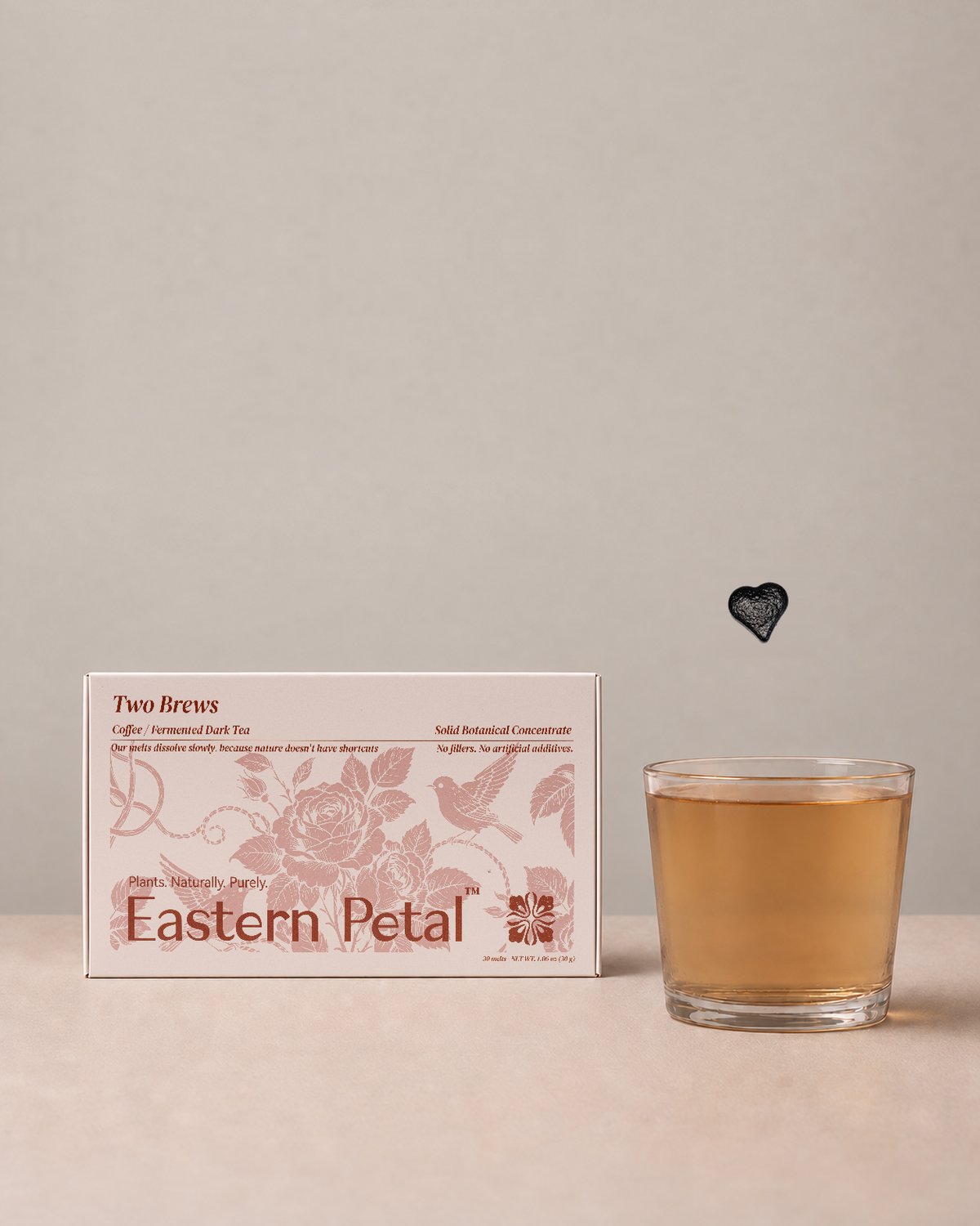 two brews tea box, botanical melt and prepared tea